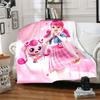 1pc Blanket Catch! Teenieping Print Design, Lightweight Blanket for Sofa, Bed- Soft &Warm, Gift for All Seasons like Christmas, Halloween