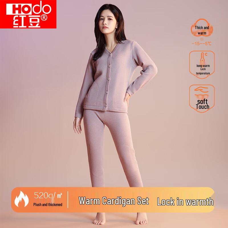 

Женский термокомплект с флисовой подкладкой и защитой коленей Hongdou L 170