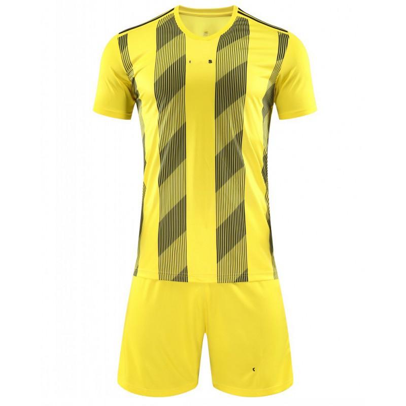 Adult Soccer Jersey Set Short Sleeve Team Uniform Custom Print Number Name Sportswear