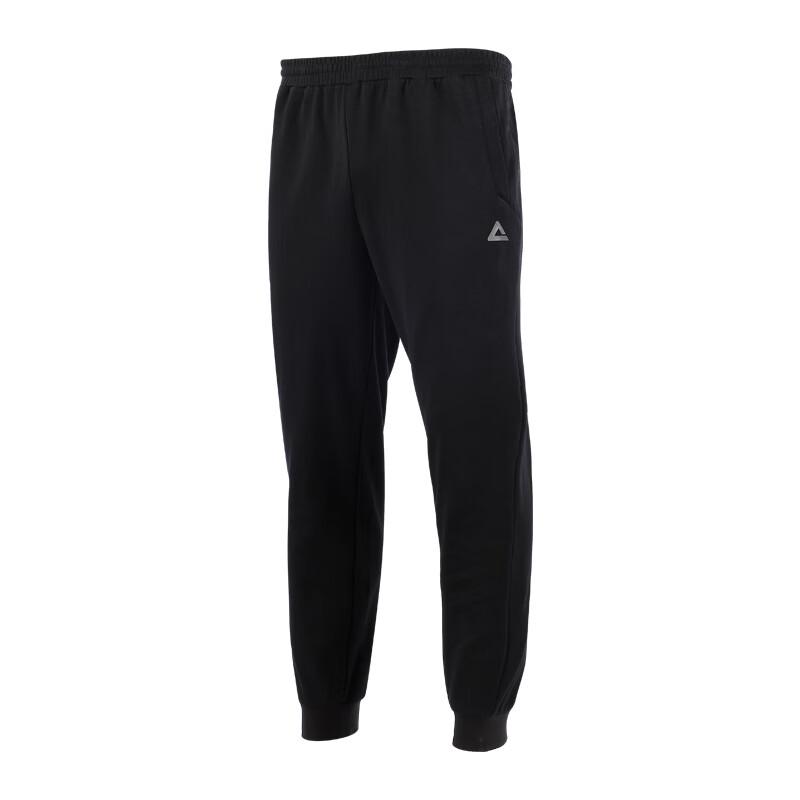 PEAK Men s TF32257 Athletic Knit Cuffed Sweatpants L