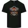 Devil Skull With Huge Horns Unisexs Light Cotton TShirt