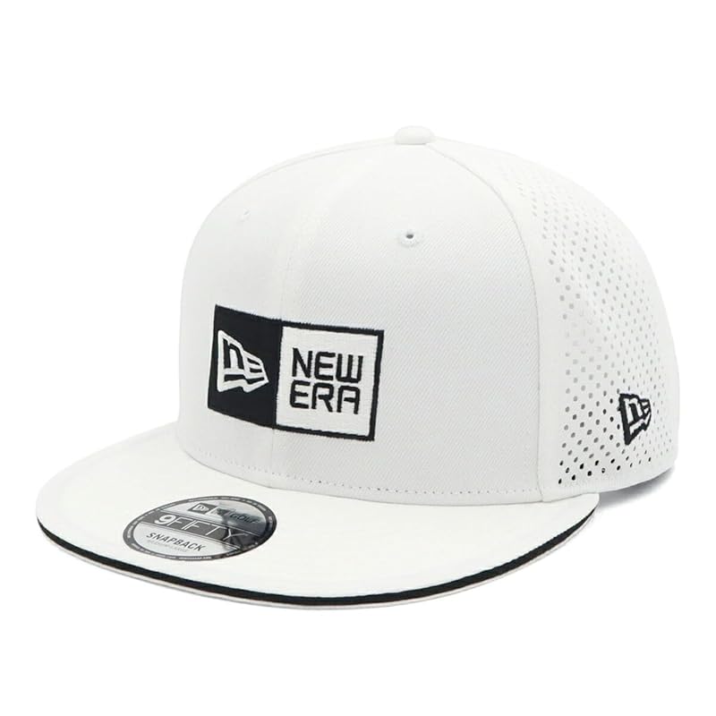 

[New Era] golf cap 9FIFTY Punching processing white M/L GF 950 BOX LOGO LASER P WHI 14409959 NER36G7163