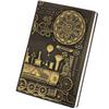From 3 Grimoire Style Magic Free [Choose Designs] Locomotive, Train, Notebook, Railway, Book, Diary, Notebook, Antique, A5, Stylish, Hardcover,