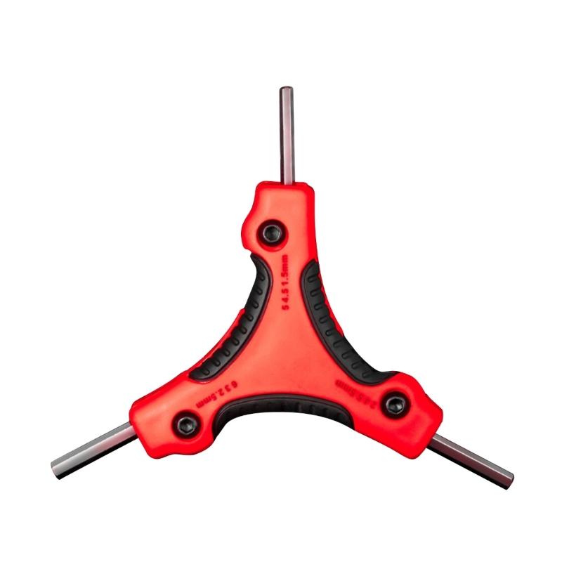 

9 in 1 Trigeminal Hex Key Kit 1.5/2/2.5/3/4/4.5/5/5.5/6mm Combination Hexagonal Wrench Bike Hand Maintenance Tools