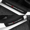 ZMJ4  4PC Car Door Sill Anti-scratch Protective Sticker For Honda Civic 10th 11th Gen Hrv Jazz City Fit Accord Crv Odyssey CBR VTX VFR