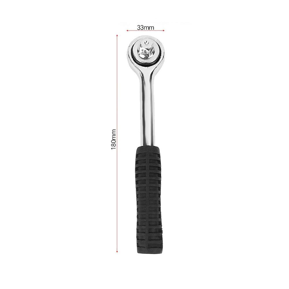 

8Pcs 10-19mm Crowfoot Wrench Set Movable Head Ratchet Wrench Hard-To-Reach Areas 3/8Wrench C
