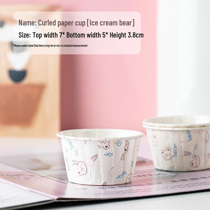 Disposable Rolled Edge Baking Muffin Cups