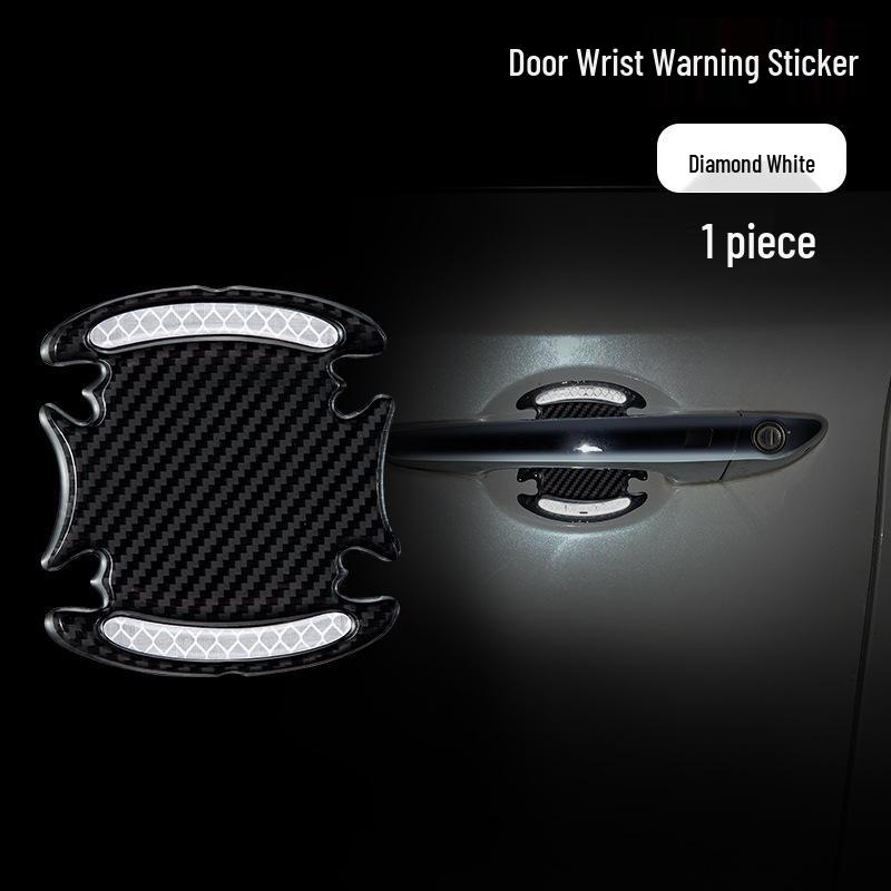 Carbon Fiber Car Body Decoration Stickers & Air Vent Accent