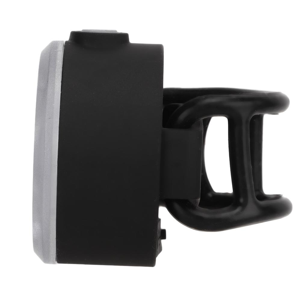 USB Rechargeable Bike Taillight Waterproof Mountain Bike Safety Warning Rear Light for Outdoor Cycling White