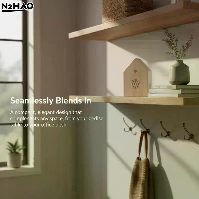 Bird Chirping Sound Box Indoor Ambient Noise Portable Table/Wall Mount Bird Singing Machine For Living Room Bedroom Garden Patio