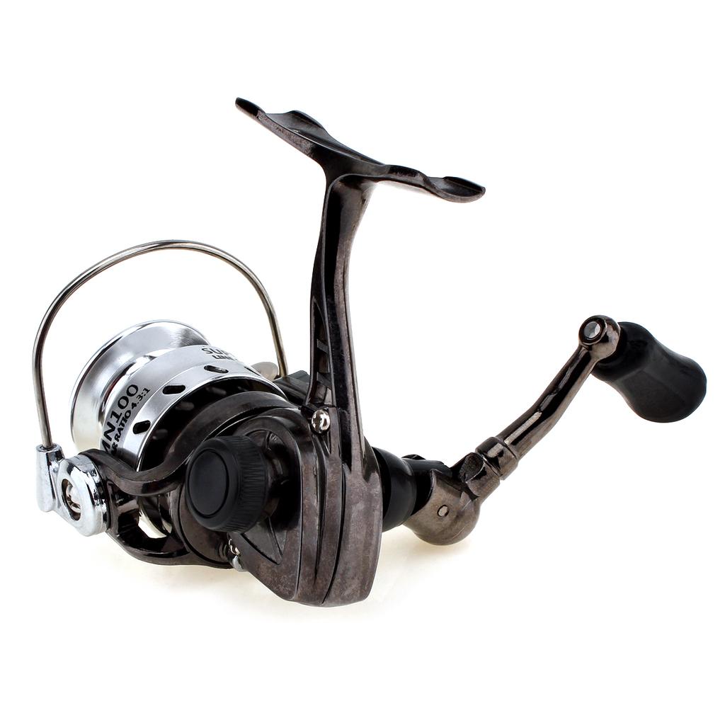 Moulinet Pour Pêche En Métal Moulinet De Pêche Mini 5.2:1 - 13+1