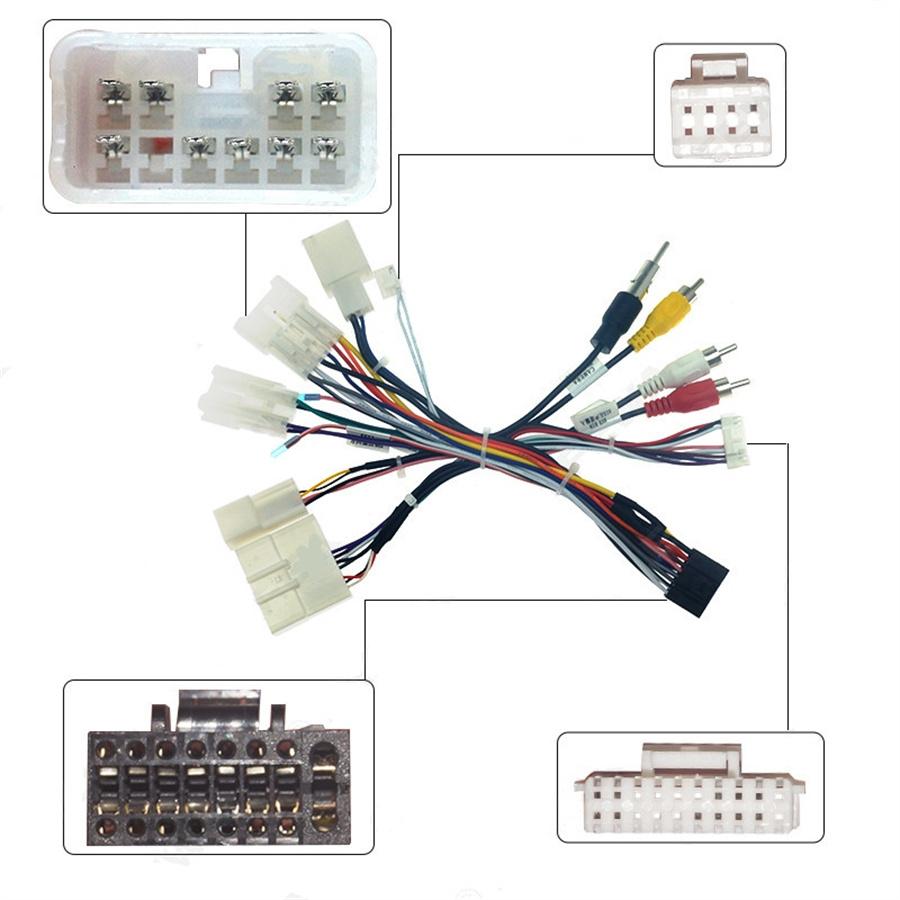 1 x 16Pin Audio Wiring Harness W/Canbus For Subaru XV/Crosstrek Forester17-19