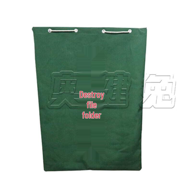 Confidential Document Handling Canvas Bag