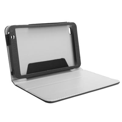 Tablet Lederhülle Anti-Fall-Schale mit Aufsteller Computerzubehör für Teclast P80X(Schwarz )