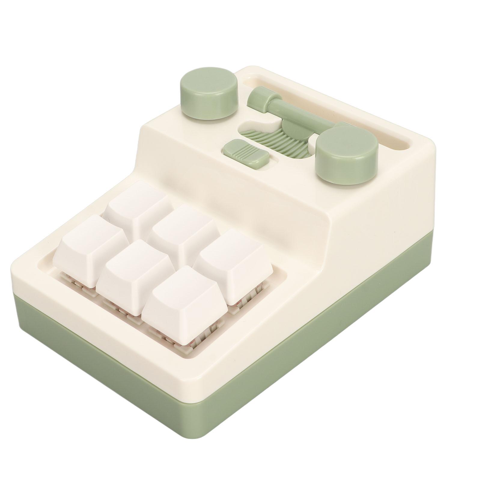 

Мини-клавиатура с 6 механическими клавишами и красным переключателем, поддерживающая горячую замену программируемой клавиатуры Bluetooth с