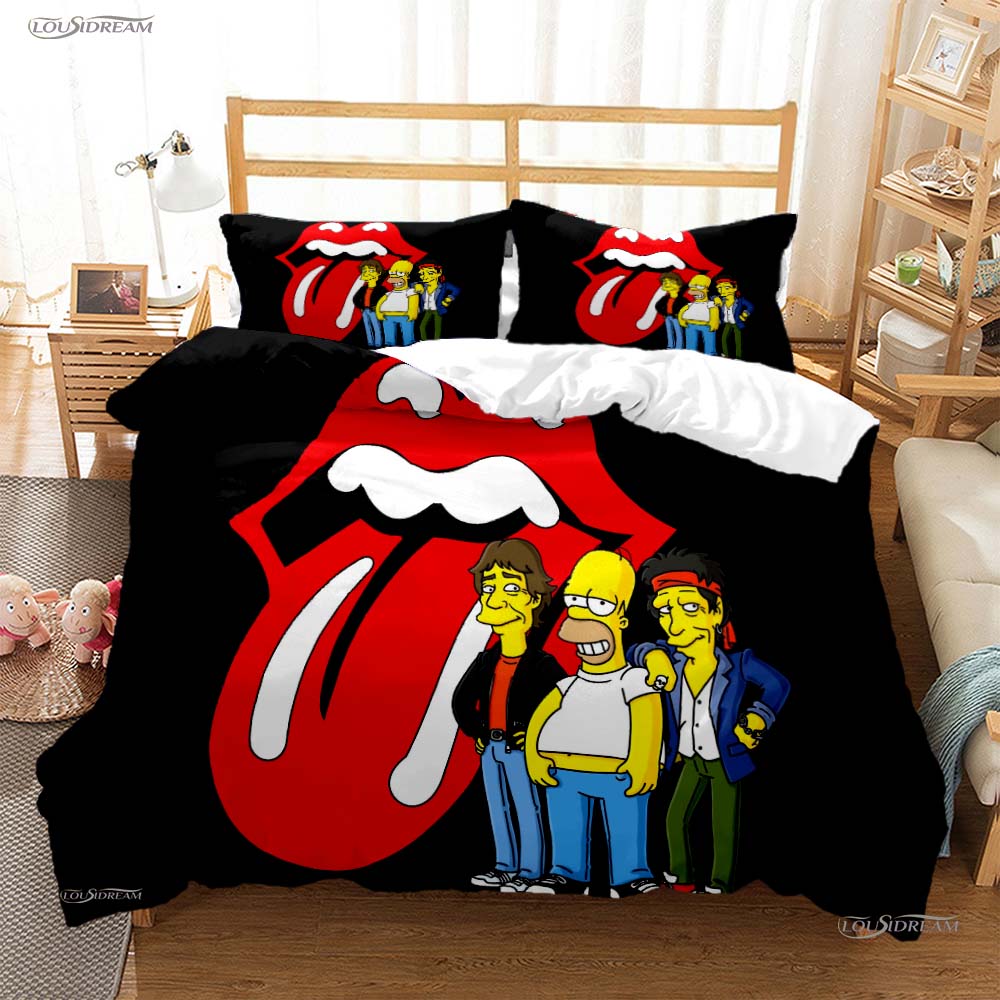 Comforter Carton Funny Casal All Season Comforter Bedding Sets Soft And S Teens Single/Double/Queen/King