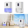 Small Dehumidifier Portable Auto Off Quiet 1L Water Tank Bedroom Bathroom Dehumidifier for Bathroom Office Laundry Wardrobe Room