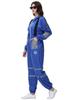 Women's Astronaut Halloween Cosplay Costume - Space Suit for Club or Stage Performance, Bright Colors with Hot Stamping.