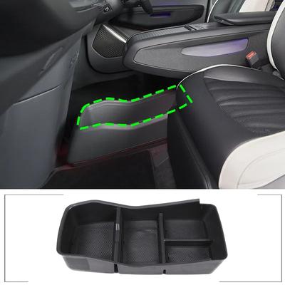 For Kia EV9 Car Central Control Storage Box Armrest Phone Container Tray Holder Organizer Car Accessories