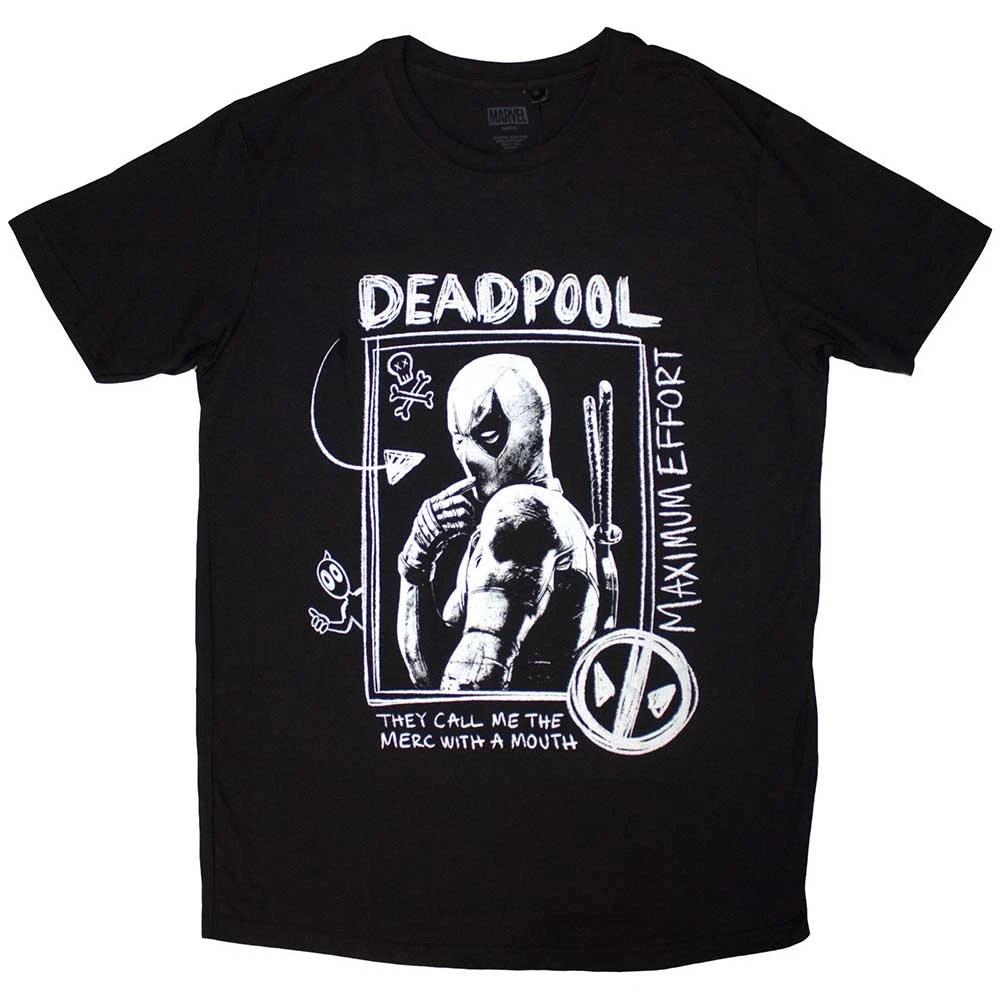 Marvel Comics Deadpool Merc With A Mouth Official Tee T-Shirt Mens 4XL