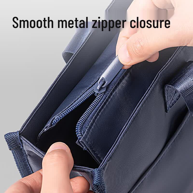 Deli Portable Business Briefcase with Double Front Pockets
