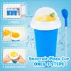 Slushie Maker Cup - TIK TOK Quick Frozen Magic Cup, Portable Double Layers Cool Slushee Maker For MilkShake,Juice,Ice Cream Make & More, Super Fun