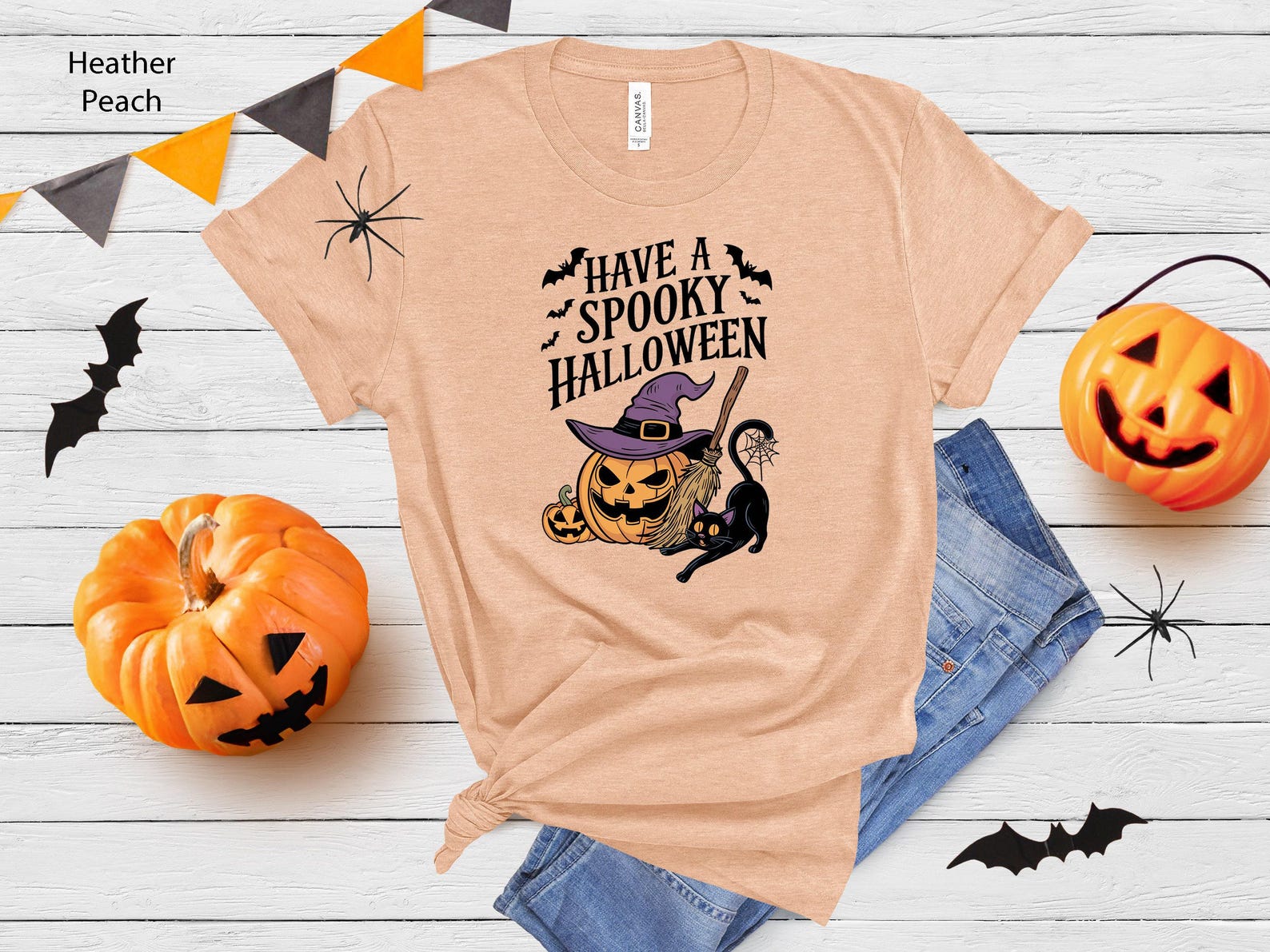 Spooky Halloween Unisex T-Shirt | Trick or Treat Tee S