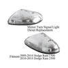 (Pasażer) Przednia Lewa i Prawa Strona LED Kierunkowskaz w Lusterku dla 2009-2014 Dodge Ram 1500 2500 68064948aa i 68064949aa