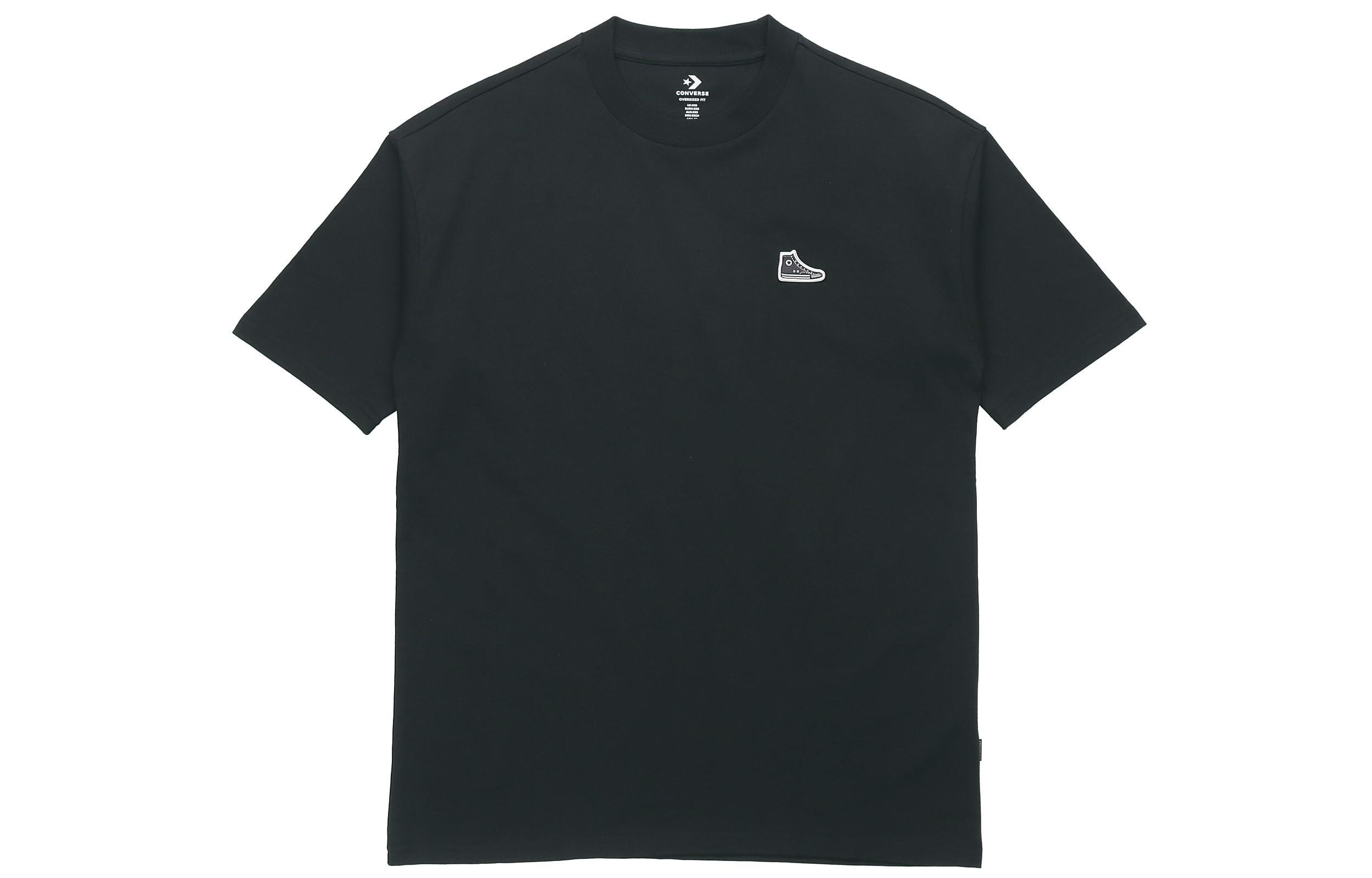 Converse Chuck Taylor Sneaker Patch Crew Neck T-Shirt 10020931-A02 L