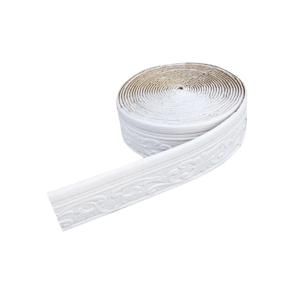 Waterproof 3D Wall Trim Wallpaper Border Easy To Cut