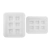 Six-Square-Sphere Bracelet Silicone Mold for DIY Crystal Glue Pendants
