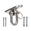 1 Set Ceiling Hook Strong Load-Bearing High Strength Rotatable Not Easily Deformed Simple Installation Rustproof Hammock Chair Sandbag