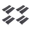 10 Piece Black Boat Trailer Bunk Slides Pads Easier Launching Loading 3 X 10in Reduces Friction for