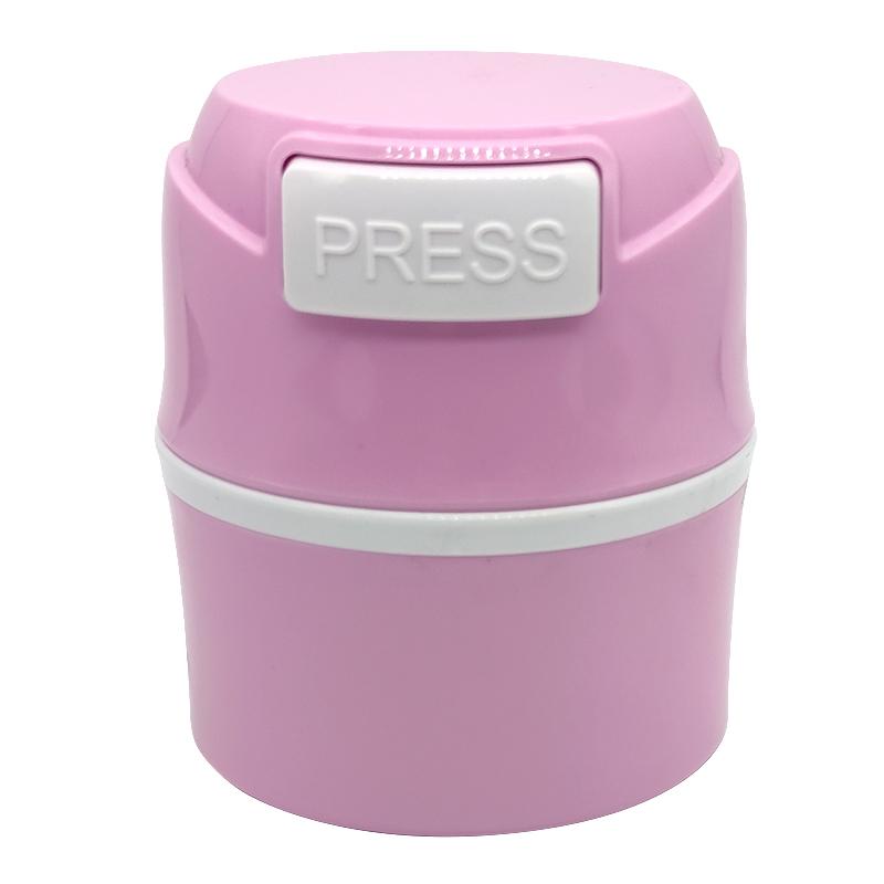 Keep Eye Cosmetic Grafting Glue Adhesive Eyelash Lash Extension Storage Plastic Vacuum Bottle Sealed Dry Container Box Jar Tank