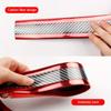 Car Stickers Anti Scratch Door Sill Protector Rubber Strip Carbon Fiber Auto Threshold Bumper Door Edge Protective Sticker Film