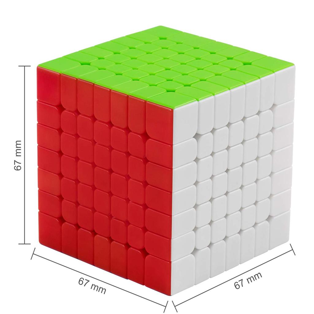 Magic Cube Cute Magic Smooth Educational 3D Educational Toy for Kids and EDC Toy Cube 4x4x4, 3x3x3, 2x2x2, Cube, Rotation, Stable, Toy, Puzzle,