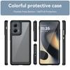 For Motorola Edge (2024) 5G Case TPU +Acrylic Protective Clear Phone Cover