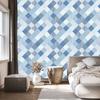 Geometric and colorful rhombus wallpaper for living room and bedroom 50x1000