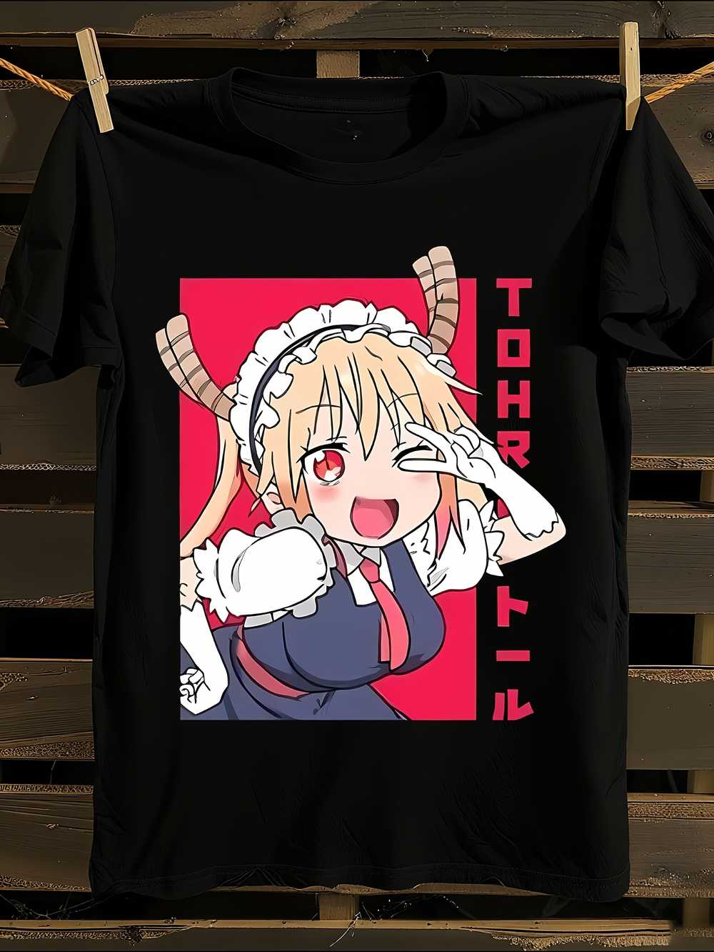 Miss Kobayashi S Dragon Maid Anime T-Shirt S
