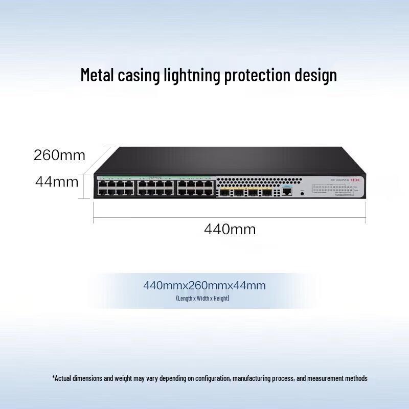H3C S5000 Series Layer 2 Managed Ethernet Switches