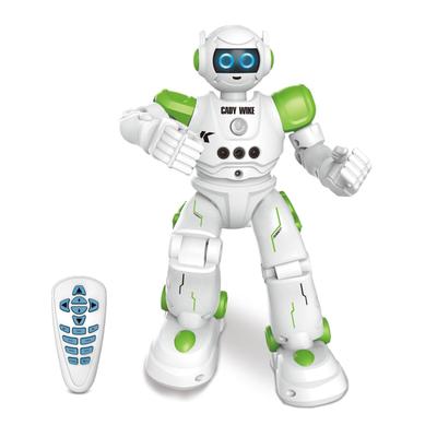 ROBOT PLAZA Robot Toy for Moving Toy for Birthday Gift for Elementary School Educational Toy Boys, Radio-Controlled Kids, Students, (Green)