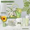 Women's Day Gift Set with Ceramic Cup and Sunflower Bouquet
