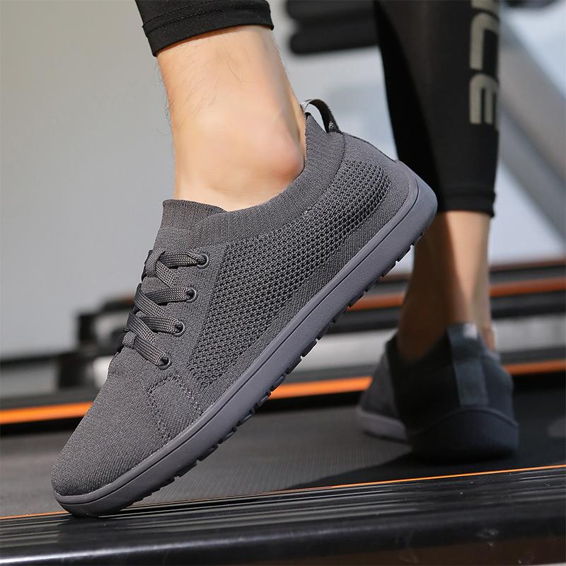 Barefoot Knitted Sneakers Women Men Wide Toe Minimalist Zero Drop Shoes Non Slip Casual Sports Shoes Gym Fitness Shoes