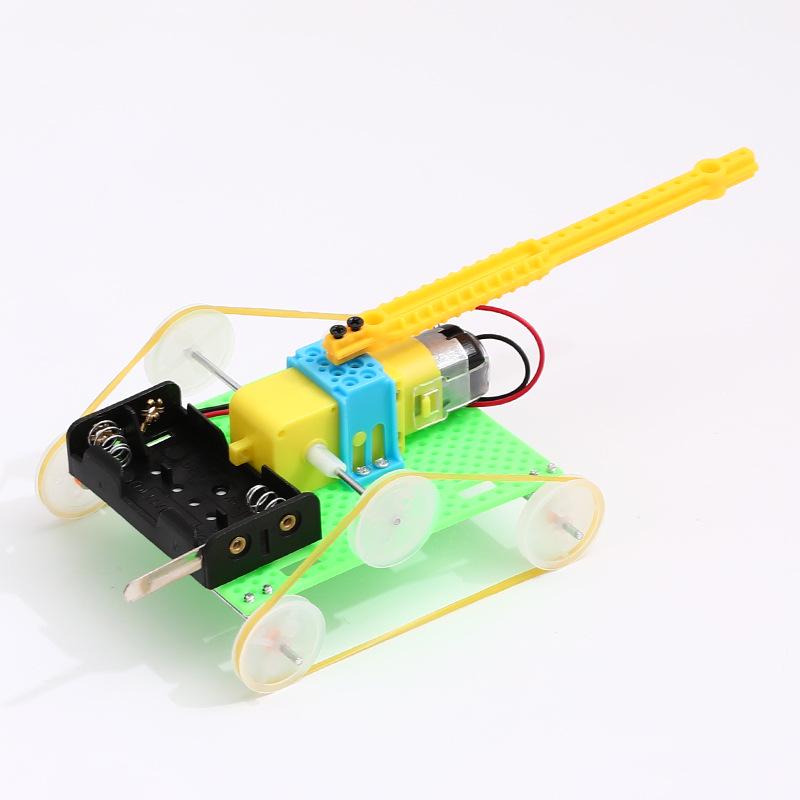 DIY Science & Technology Tank Model Kit for Students and Boys