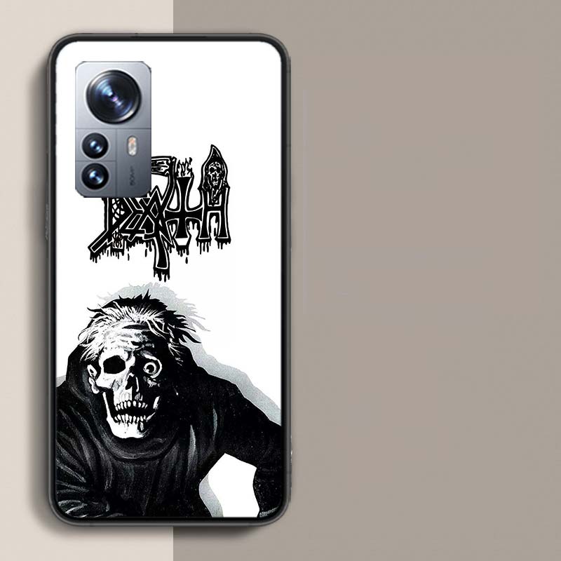 Metal Band D-Death Phone Case For Xiaomi 15 Poco X7 X6 F7 14 Ultra Mi F6 F5 F4 F3 X5 X4 X3 M6 Pro M5 M5S M3 Capa Coque