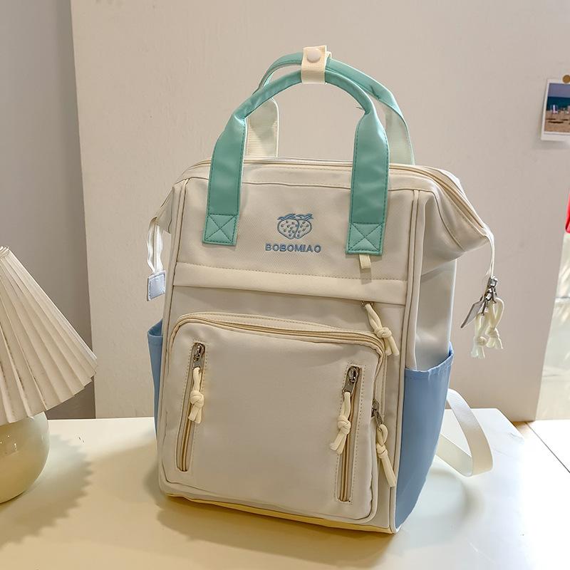 

Ручной школьный рюкзак для детей, учениц начальной школы, учениц средней школы, высокая ценность, Ins, сшитый рюкзак