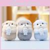 Cute Sea Otter Plush Doll With Short Faux Fur For Bag Pendant And Gift