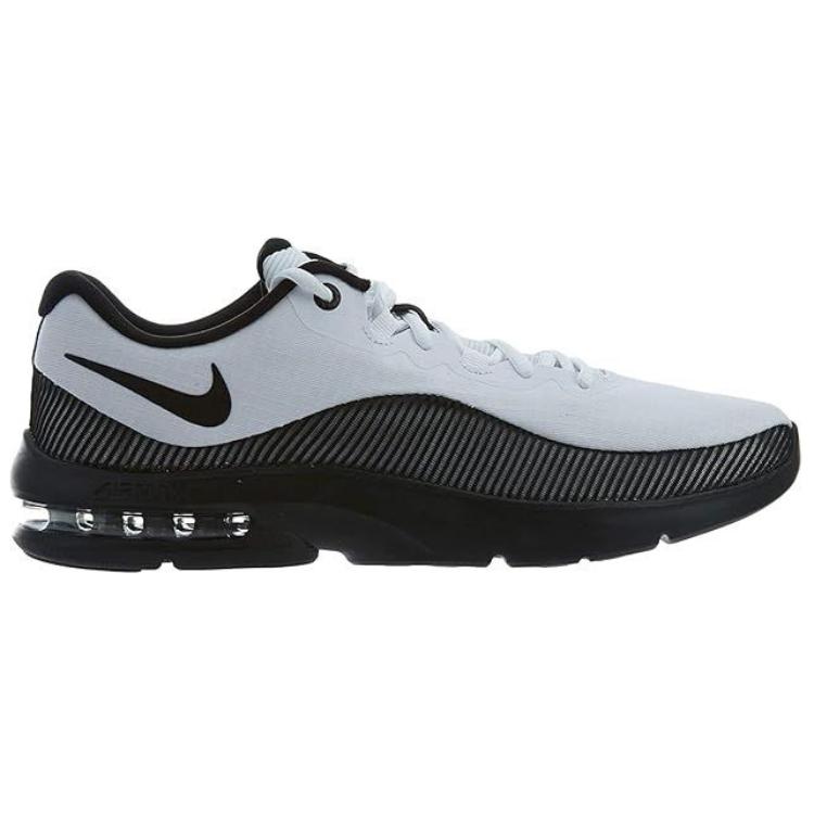 Nike Air Max Advantage 2 Zapatillas Casuales de Running de Caña Baja Cómodas Versátiles para Hombre Blanco Negro AA7396-101