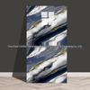 Waterproof Marble Imitation Tile Wall Sticker for Kitchen Renovation - Oil & Moisture Resistant, Self-Adhesive Decor.