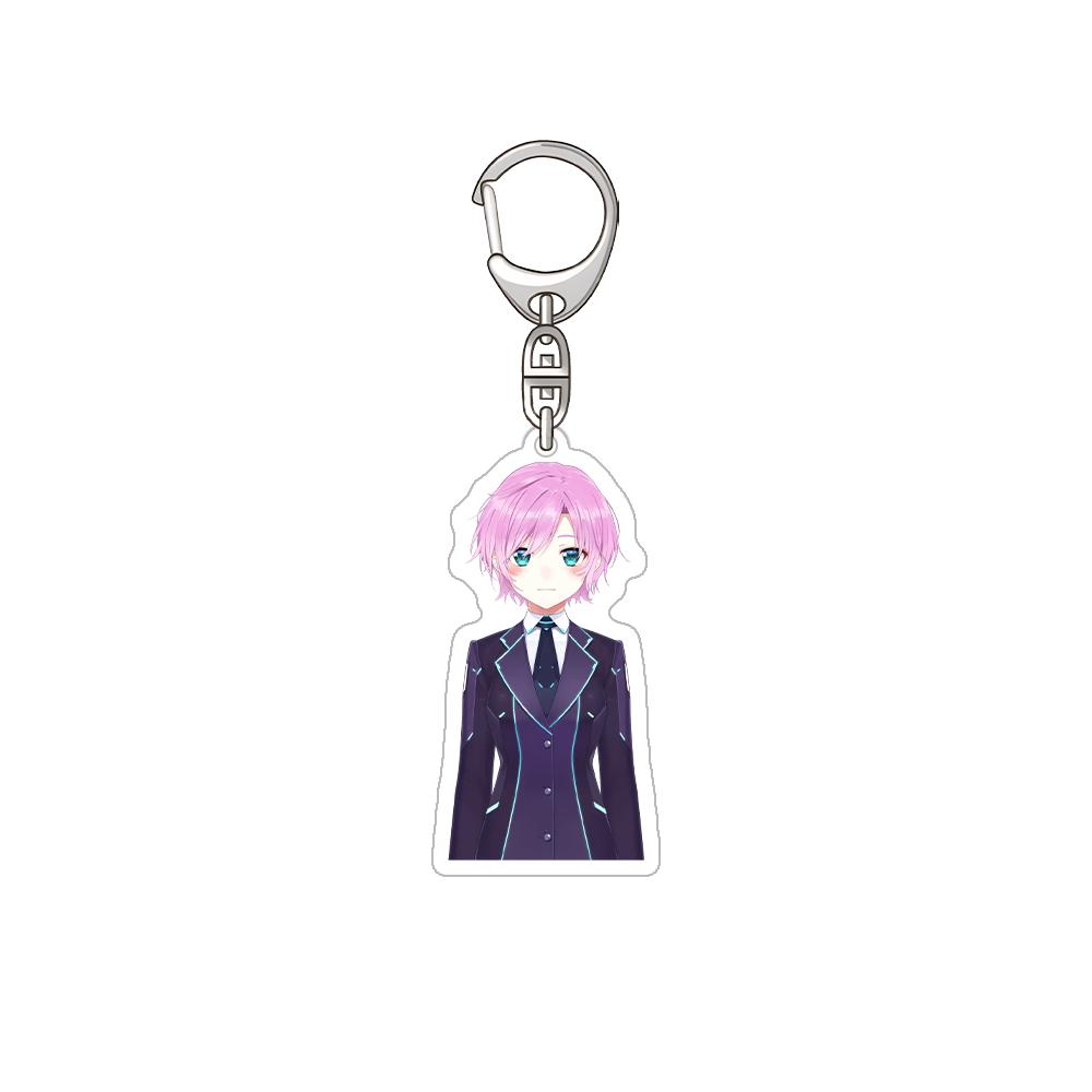 Nijisanji Yuhi Riri Shishhido Akari Higuchi Kaede Kenmochi Toya Debidebi Debiru Official Acrylic Keychain Bag pendant Fans Gifts